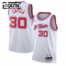 Dres Houston Rockets Clint Capela Nike 2025-26 City Edition Bijela Swingman - Dječji